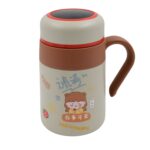 Stainless Steel Mug / Bottle Vacuum Insulated Cup Handle & Small cup (550 ML) - Sleeve Design by Nari Haat, Indian et...