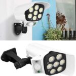 Solar Light Outdoor Motion Sensor Security Camera Shaped Dummy Wall Lamp (1 Pc) - Full Detail by Nari Haat, Indian et...