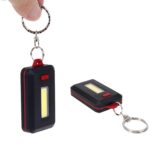 LED Keychain COB Light with Hook & Loop Sticker 3 Light Modes (1 Pc) - Back View by Nari Haat, Indian ethnic wear, wo...