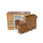 Train Key Holder (Plastic): Wall Mount, Decorative (1 Pc) - Back View by Nari Haat, Indian ethnic wear, women clothin...