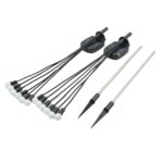 Solar Firefly Lights for Garden Decor (2 Pc, 12 LED Warm) - Neckline Detail by Nari Haat, Indian ethnic wear, women c...