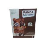 Cute Plastic Panda Key Holder, Wall Key Rack with 5 Hooks (1 Pc) - Back View by Nari Haat, Indian ethnic wear, women ...