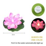 Smokeless LED Lotus Candles, Diwali (2 Pc): Indoor/Outdoor Décor - Neckline Detail by Nari Haat, Indian ethnic wear,...