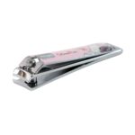 Cute Nail Clipper with Nail Catcher, Nail File - Stainless Steel (1 Pc) - Sleeve Design by Nari Haat, Indian ethnic w...