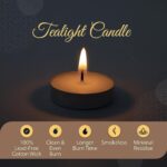 Tealight Candles Set, Smokeless Candles, Diwali (10 Pcs set) - Back View by Nari Haat, Indian ethnic wear, women clot...