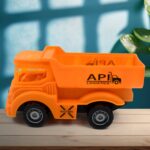 Friction Powered Dumper Toy Truck For Kids | With Opening Container Feature | Strong & Durable Plastic Material | Ind...