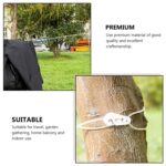Clothesline Portable Travel Clothesline Adjustable with 2 Plastic Hooks (10 M Approx / 1 Pc) - Fabric Detail by Nari ...