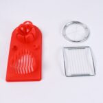 2 In 1 Egg Slicer, Egg Cutter For Hard Boiled Eggs (1 Pc) - Sleeve Design by Nari Haat, Indian ethnic wear, women clo...