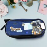 5 in 1 School Bag Set Includes Lunch Bag 14 Inch Bag  1 Set Mix - Closeup Embroidery by Nari Haat, Indian ethnic wear...