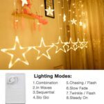 12 Stars Curtain String Lights – 8 Flashing Modes for Festival Decoration - Full Detail by Nari Haat, Indian ethnic...