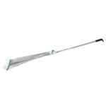 115-152 CM Rake for Gardening, Stainless Steel Telescopic Garden Rake for Quick Clean Up of Lawn and Yard, Adjustable...