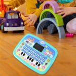 Learning Educational Computer Kids Piano Laptop with LED Screen & Music - Neckline Detail by Nari Haat, Indian ethnic...