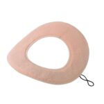 Washable Toilet Seat Cover Pads / Winter Cushion Mat, Lid Cover Pads (1 Pc) - Fabric Detail by Nari Haat, Indian ethn...