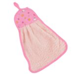 Microfiber Wash Basin Hanging Hand Kitchen Towel Napkin with Loop - Sleeve Design by Nari Haat, Indian ethnic wear, w...