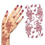 Temporary Tattoos Tattoo Sticker Skin Tattoo Stickers (1 Sheet) - Sleeve Design by Nari Haat, Indian ethnic wear, wom...