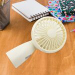 Mini Handheld Fan Portable Rechargeable Easy to Carry for Home Office  1 Pc - Front View by Nari Haat, Indian ethnic ...
