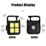 4 Led Mini Keychain Light (1 Pc) - Back View by Nari Haat, Indian ethnic wear, women clothing, designer suit