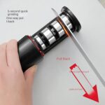 3-Stage Knife Sharpener, Knife grinder Three-sided blade for both water (1 Pc) - Back View by Nari Haat, Indian ethni...