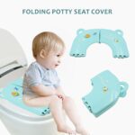 Portable Baby / Kids Toilet Seat Foldable Potty Seat (1 Pc) - Closeup Embroidery by Nari Haat, Indian ethnic wear, wo...