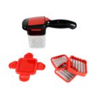 Multifunction Vegetable Cutter Manual Vegetable Quick Dicer Fruit and Vegetable - Back View by Nari Haat, Indian ethn...