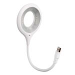 LED USB Flexible Neck Light with 16 LEDs for Laptop & Study Desk - Closeup Embroidery by Nari Haat, Indian ethnic wea...