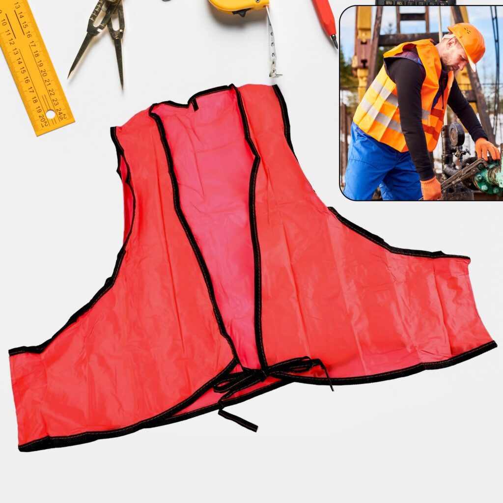Economy PVC high visibility safety vest