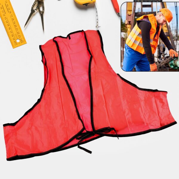 Economy PVC high visibility safety vest