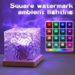 Ocean Wave Projector Lamp – 3D Water Wave LED Night Light with Remote - Neckline Detail by Nari Haat, Indian ethnic...