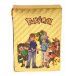 Pocket Monster Golden Trading Playing Cards (55 Pcs Set / Mix Design) - Sleeve Design by Nari Haat, Indian ethnic wea...
