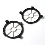 Stainless Steel 8 Blades Apple Slicer Corer Fruit Cutter and Divider Fruit Tool - Back View by Nari Haat, Indian ethn...