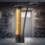 Hand Air Ball Pump – Portable Metal Inflator for Basketball, Soccer & More - Sleeve Design by Nari Haat, Indian eth...