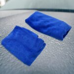 Car and Bike Cleaning Combo Kit with Microfiber Sponge, Gloves & Towels (5 Pcs) - Fabric Detail by Nari Haat, Indian ...
