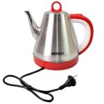 Stainless steel large capacity electric kettle (1500W / 1.5 Ltr.) - Sleeve Design by Nari Haat, Indian ethnic wear, w...