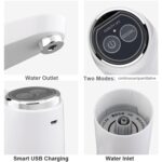 USB Electric Water Dispenser Pump, Portable Bottle Pump for Home & Travel Use - Back View by Nari Haat, Indian ethnic...