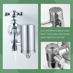 304 Stainless Steel Faucet Mount Water Filter, Water Purifier (1 Set) - Neckline Detail by Nari Haat, Indian ethnic w...