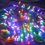 9Mtr LED Flower String Lights (36 LEDs, 1.4MM) - Neckline Detail by Nari Haat, Indian ethnic wear, women clothing, de...