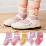 Socks Breathable Thickened Classic Simple Soft Skin Friendly For Kids - Back View by Nari Haat, Indian ethnic wear, w...