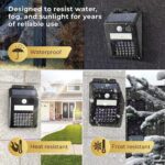 Bug Zapper Outdoor 2 in 1 Solar Mosquito Zapper Lamps (1 Pc) - Back View by Nari Haat, Indian ethnic wear, women clot...