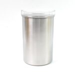 Stainless Steel Airtight Containers with See Through Lid (1 Pc / 1000 ML) - Sleeve Design by Nari Haat, Indian ethnic...