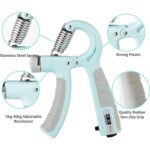 Gym Fitness Hand Grip Adjustable Finger Heavy Exerciser Strengthener 1 Pc - Fabric Detail by Nari Haat, Indian ethnic...