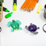 Small Diy Turtle Toy, Mini Turtle, Sea Turtle (1 Pc / Mix Color & Design) - Neckline Detail by Nari Haat, Indian ethn...