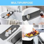 Retractable Bath Caddy, Retractable (78 Cm Long Adjust / 1 Pc / With White Box) - Fabric Detail by Nari Haat, Indian ...