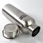 Stainless Steel Water Bottle (750ML / 1 Pc) - Back View by Nari Haat, Indian ethnic wear, women clothing, designer suit