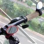 Bicycle 360 rotation Cycling Mirror Handlebar Rearview Mirror (1 Pc) - Front View by Nari Haat, Indian ethnic wear, w...