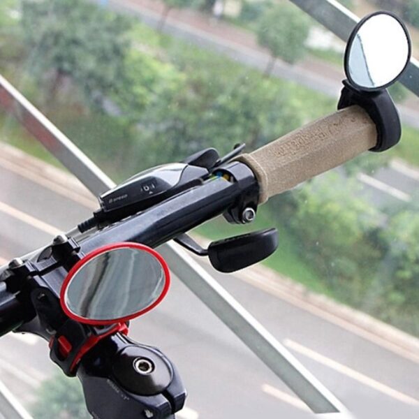 Bicycle 360 rotation Cycling Mirror Handlebar Rearview Mirror (1 Pc) - Front View by Nari Haat, Indian ethnic wear, w...