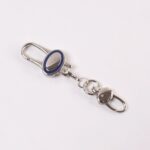 Metal Retractable Key Chain Recoil Keyring Heavy Duty Wire Rope - Sleeve Design by Nari Haat, Indian ethnic wear, wom...