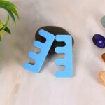Toe Separators, Toe Spacers Sponge Toe Stretcher Pedicures (1 Pair) - Front View by Nari Haat, Indian ethnic wear, wo...