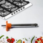 2 in 1 Kitchen Combo Lighter with Vegetable Cutter Peeler For Kitchen  (2 Pc Set) - Fabric Detail by Nari Haat, India...