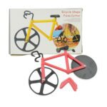 Bicycle Pizza Cutter (1 Pc): Stainless Steel, Unbreakable Handle - Neckline Detail by Nari Haat, Indian ethnic wear, ...