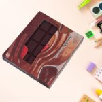 Small Chocolate Scented Bite-Shape Pocket Diary – Memo Notebook for Kids (80 Pages) - Closeup Embroidery by Nari Ha...